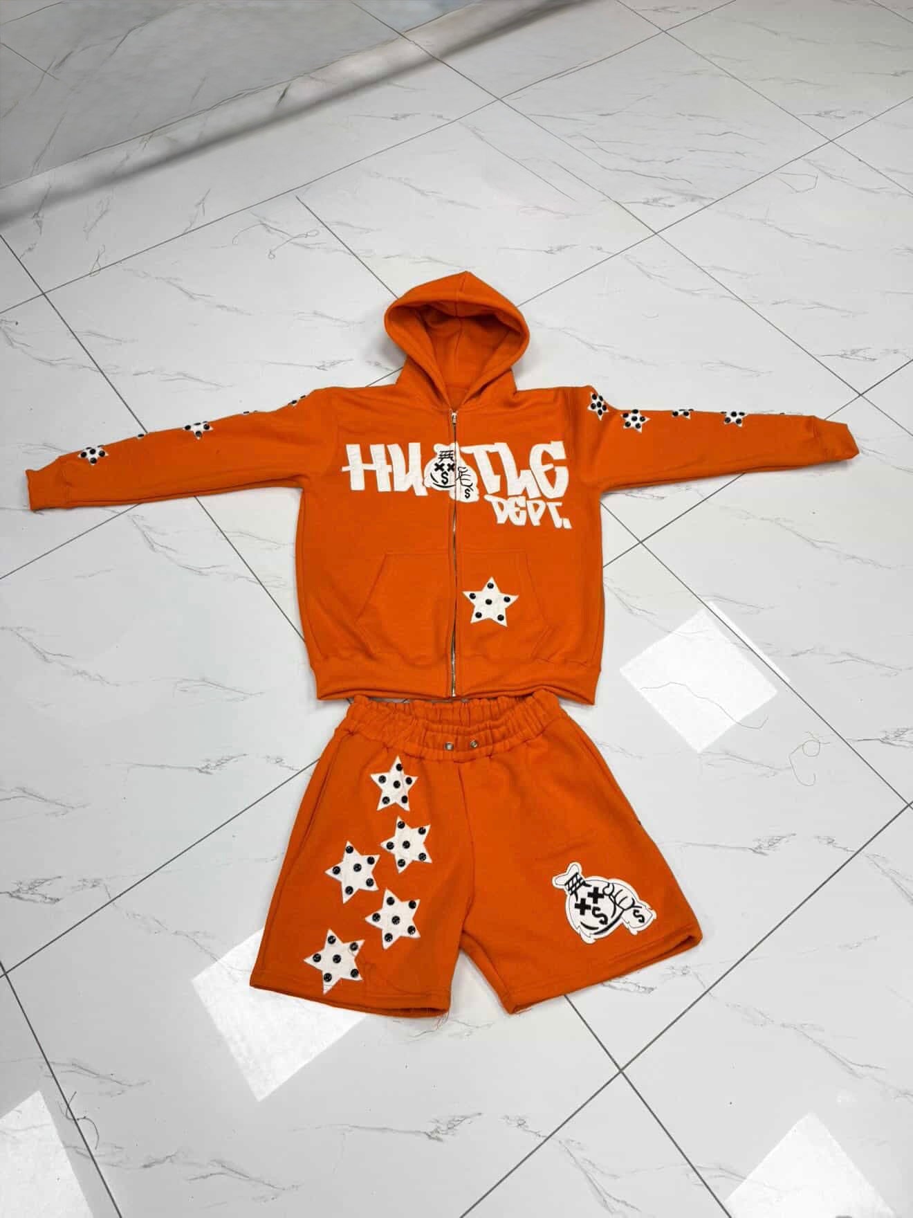 Hustle Dept Hoodie/Short Sweatsuit