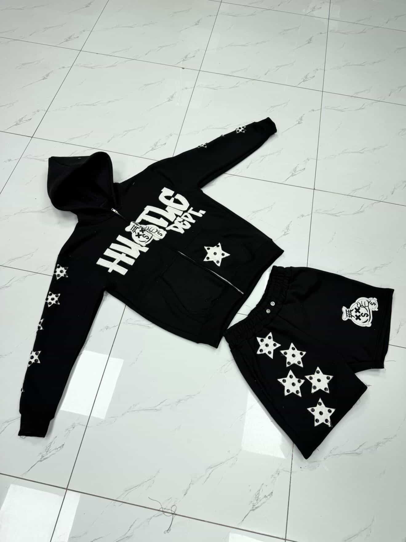 Hustle Dept Hoodie/Short Sweatsuit