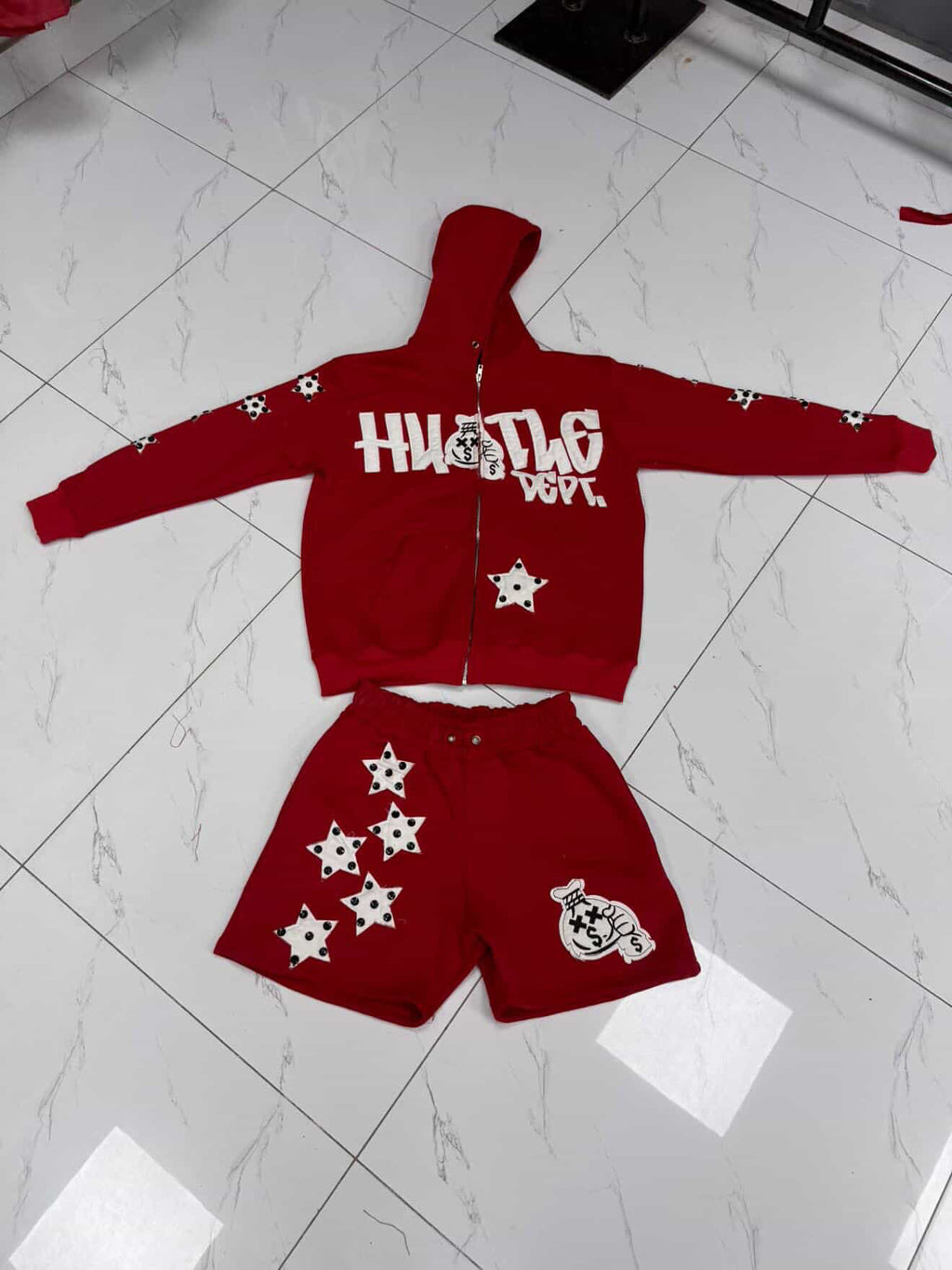 Hustle Dept Hoodie/Short Sweatsuit