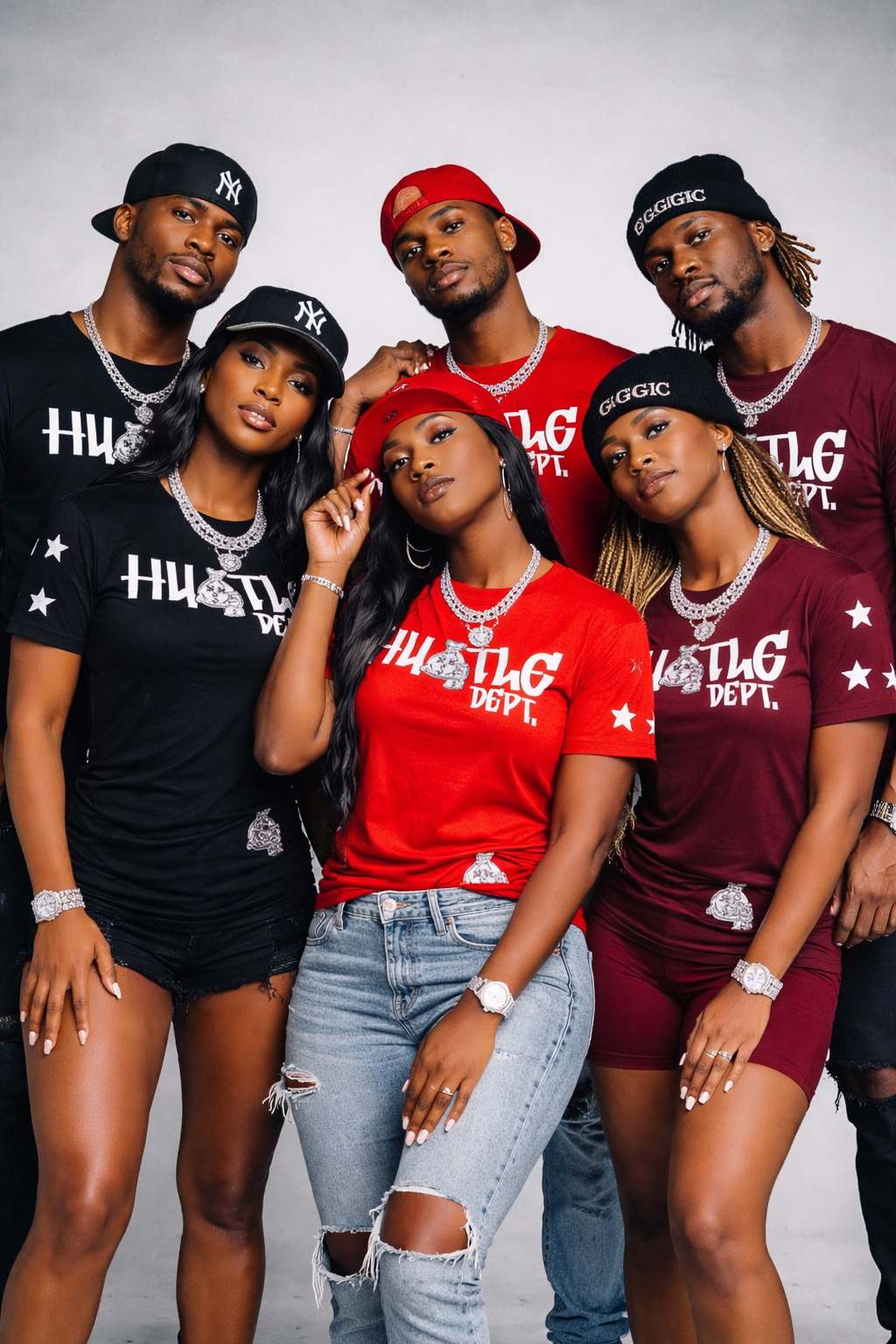 Hustle Dept Short Sleeve Star Shirts
