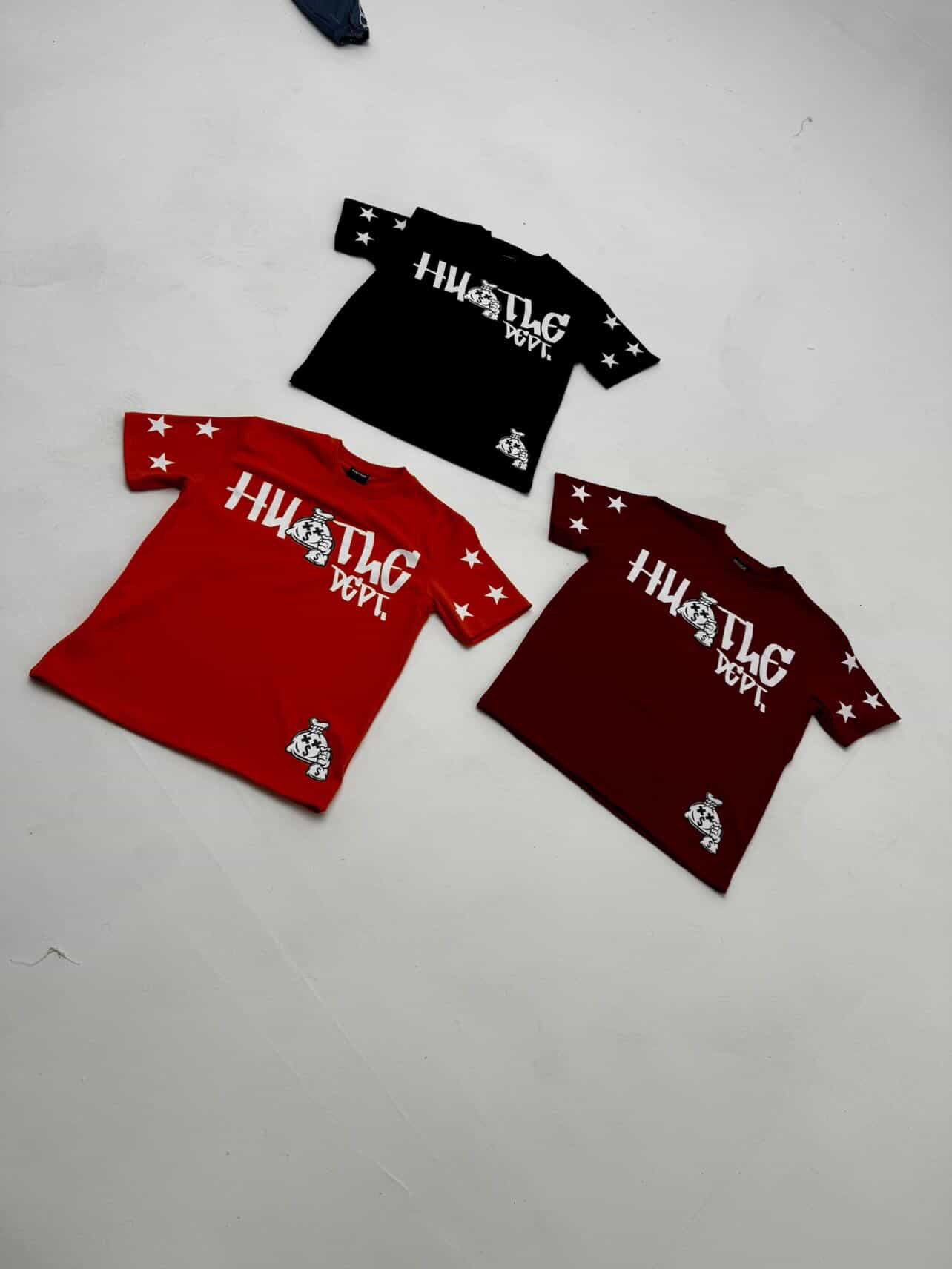 Hustle Dept Short Sleeve Star Shirts