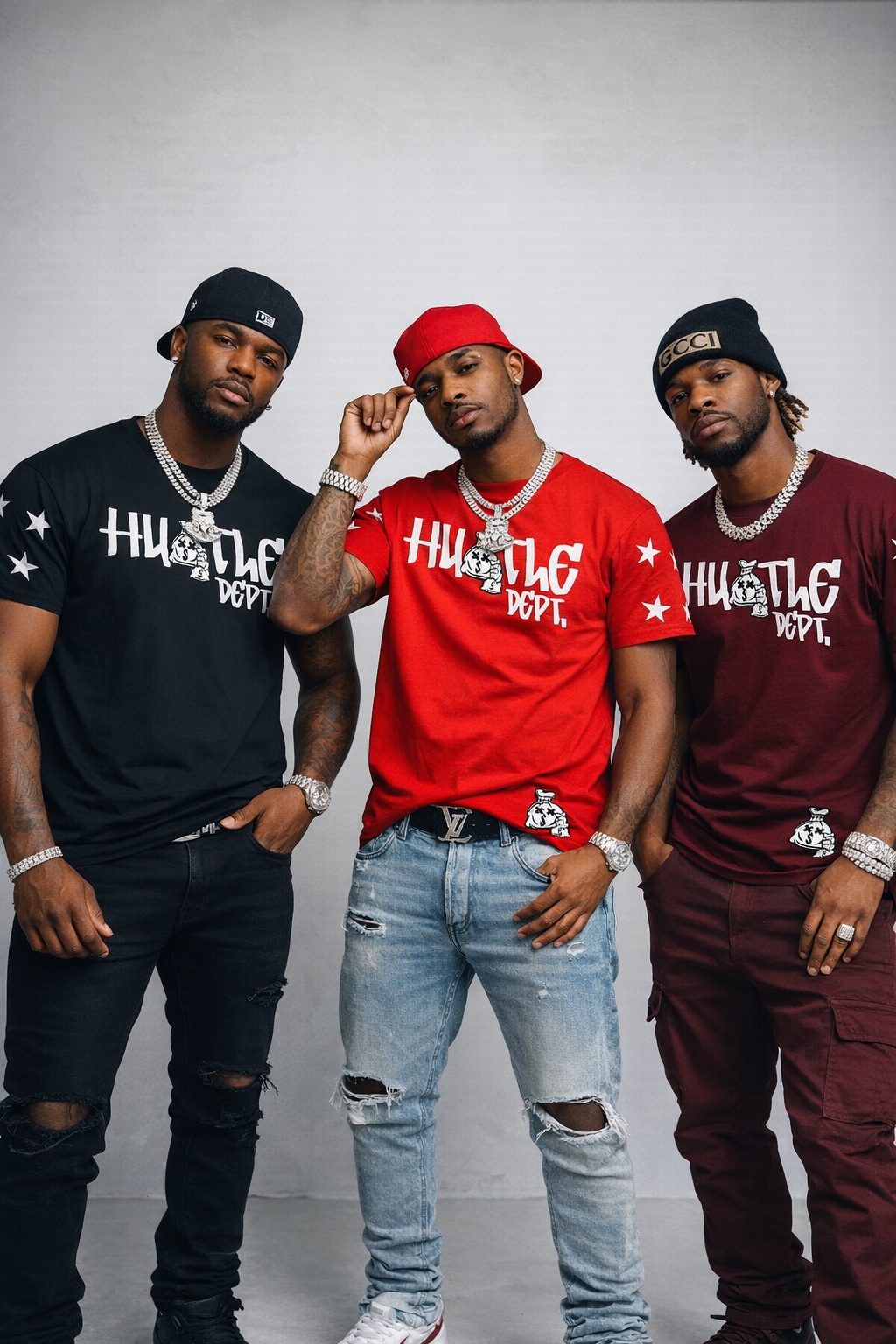 Hustle Dept Short Sleeve Star Shirts